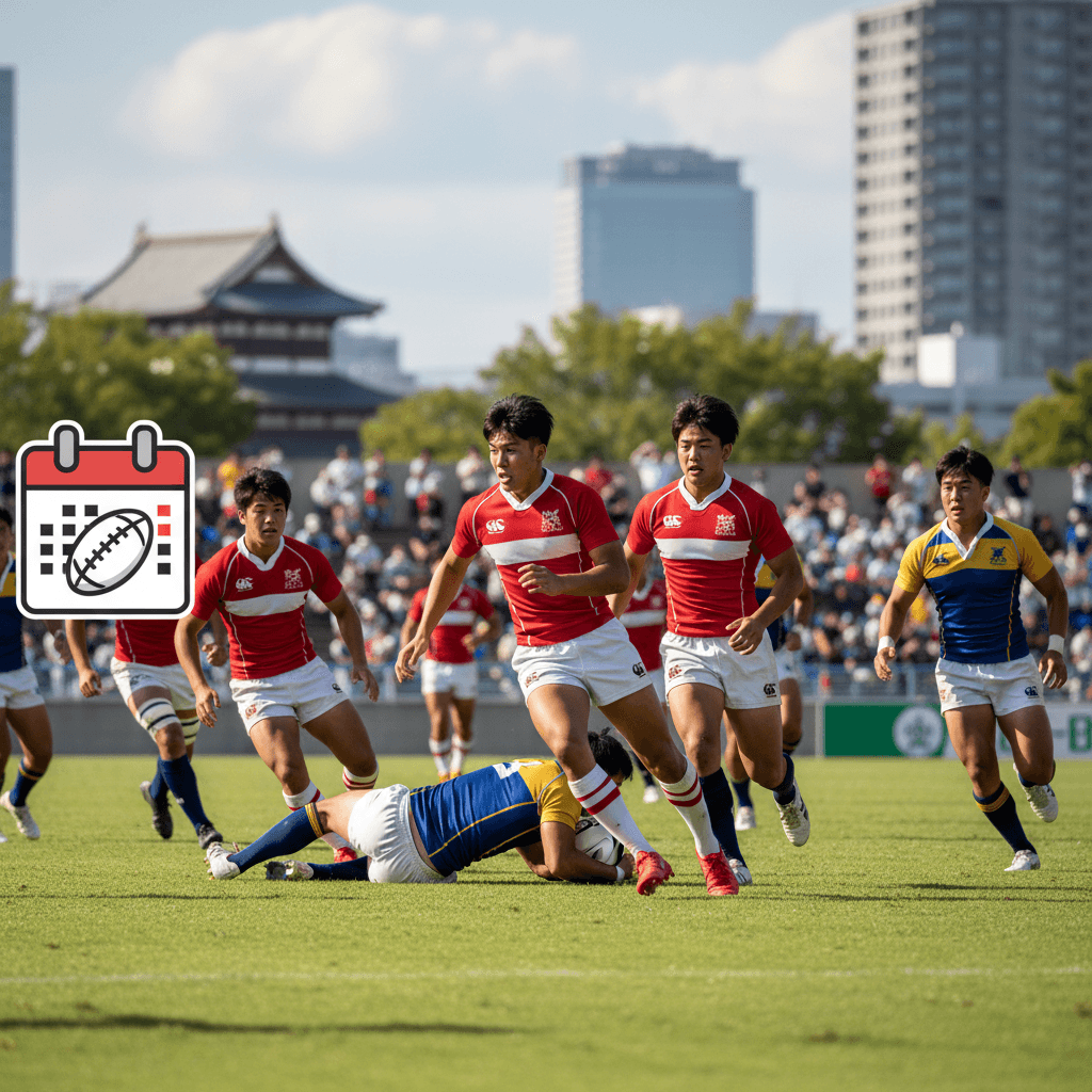高校ラグビー試合日程を徹底解説|花園から地区予選まで網羅