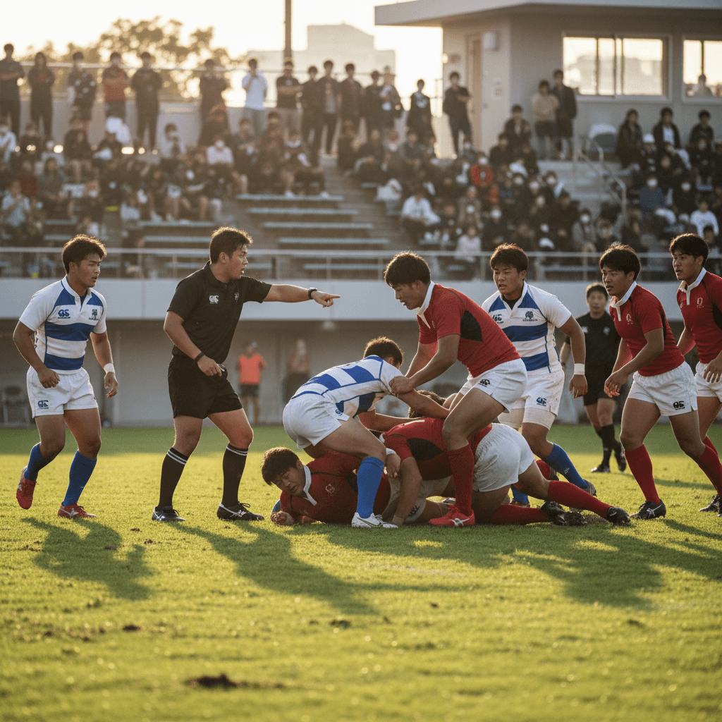 高校ラグビーの試合で見かける反則行為と罰則:勝敗を分けるルールの深層