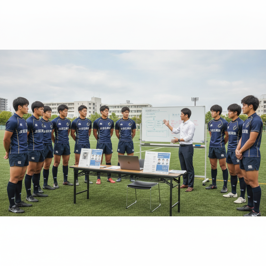 高校ラグビー部員の大学進路セレクション対策！強豪校推薦基準の全貌